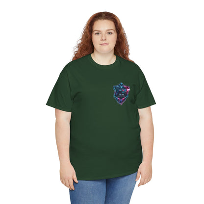 Neon Outlaw Cyberpunk Graphic T-Shirt - product view