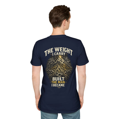 Mountain 'Forged by Pressure' T‑Shirt — Inspirational Outdoor Graphic Tee