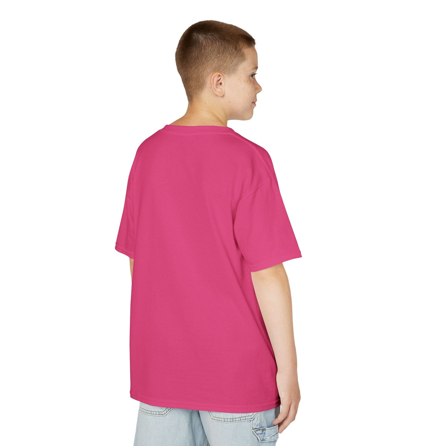 Adorable Cat-Themed Kids Heavy Cotton Tee - Perfect for Animal Lovers, Birthday Gifts, Everyday Wear, Celebration Attire, Cat Enthusiasts