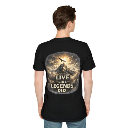 Live Like Legends Did Men's Graphic T-Shirt
