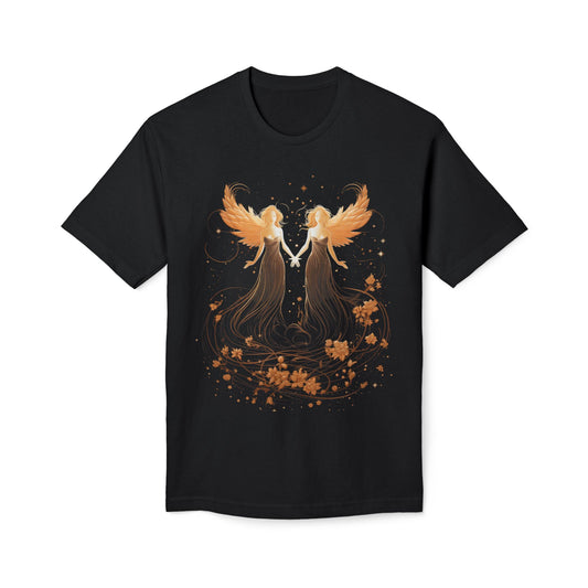 Angel Wings T‑Shirt — Ethereal Twin Angels Design