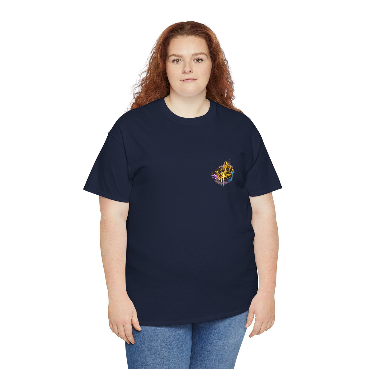 Heaven Hits Different Christian T-Shirt - product view
