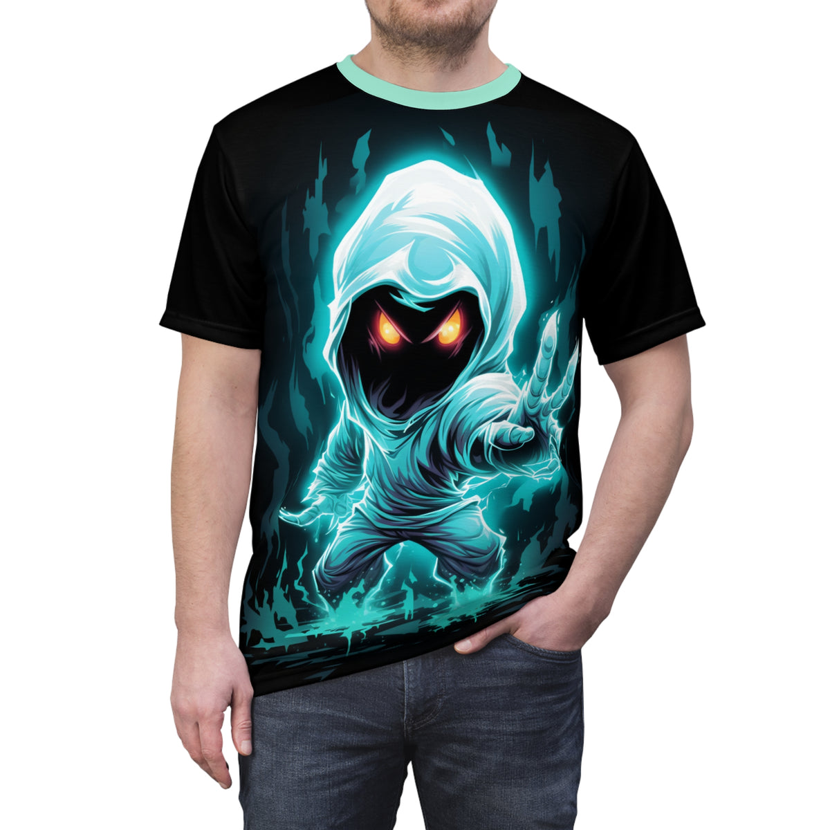 Phantom All-Over Print T-Shirt - product view