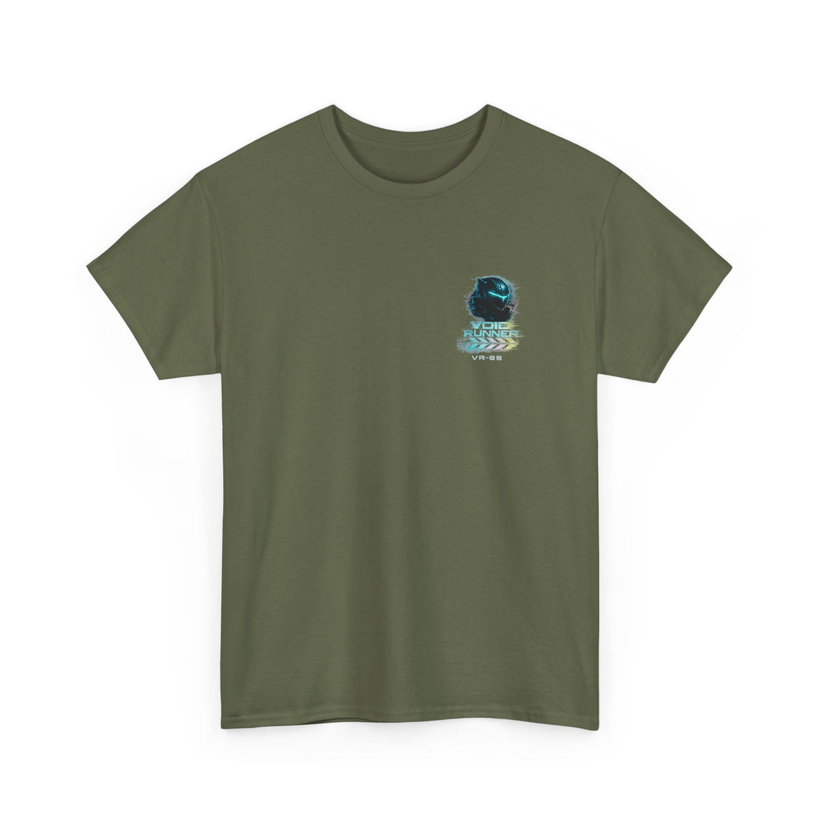 Void Runner Sci-Fi Motorcycle T-Shirt - product view