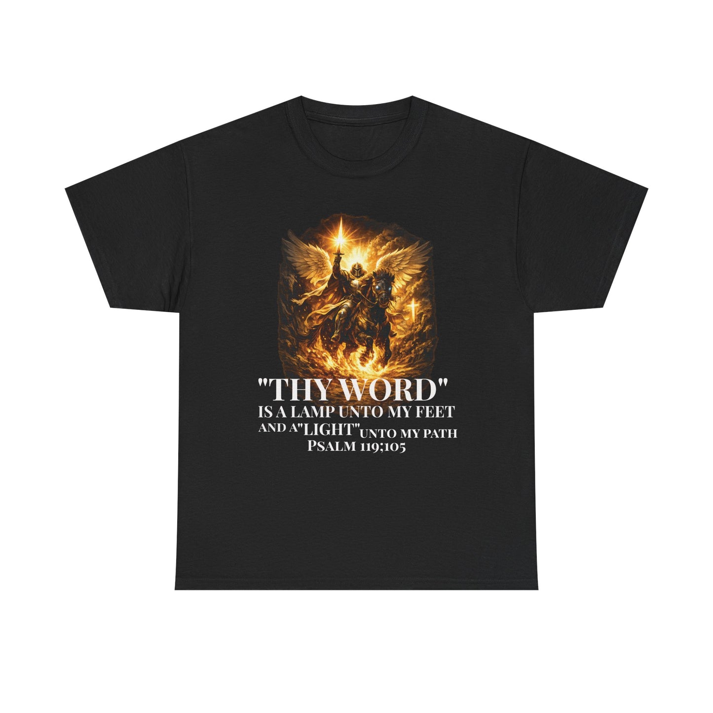 T‑Shirt - 'Thy Word Is A Lamp' Christian Scripture Graphic Tee