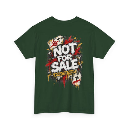 Not for Sale Bought by Christ Christian T-Shirt - product view