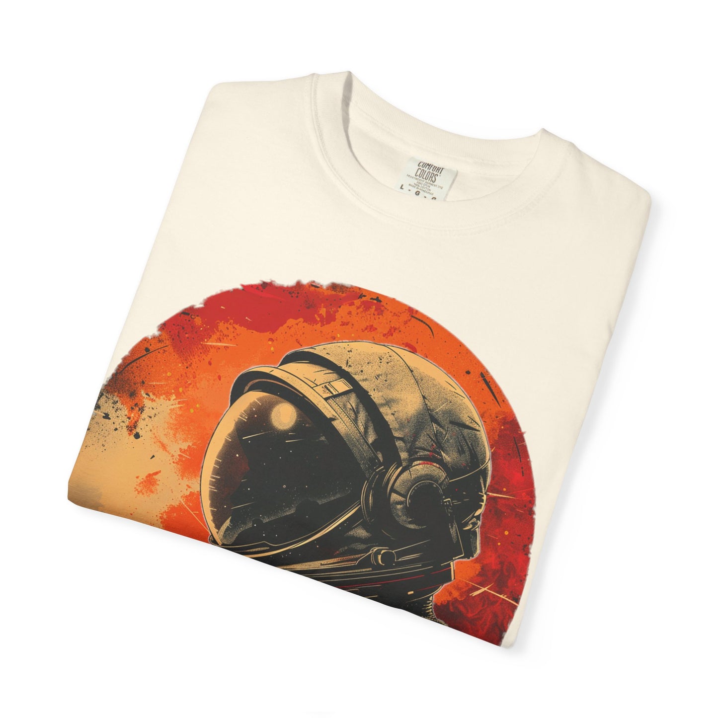 Astronaut Retro Moon T-Shirt — Vintage Space Helmet Graphic Tee