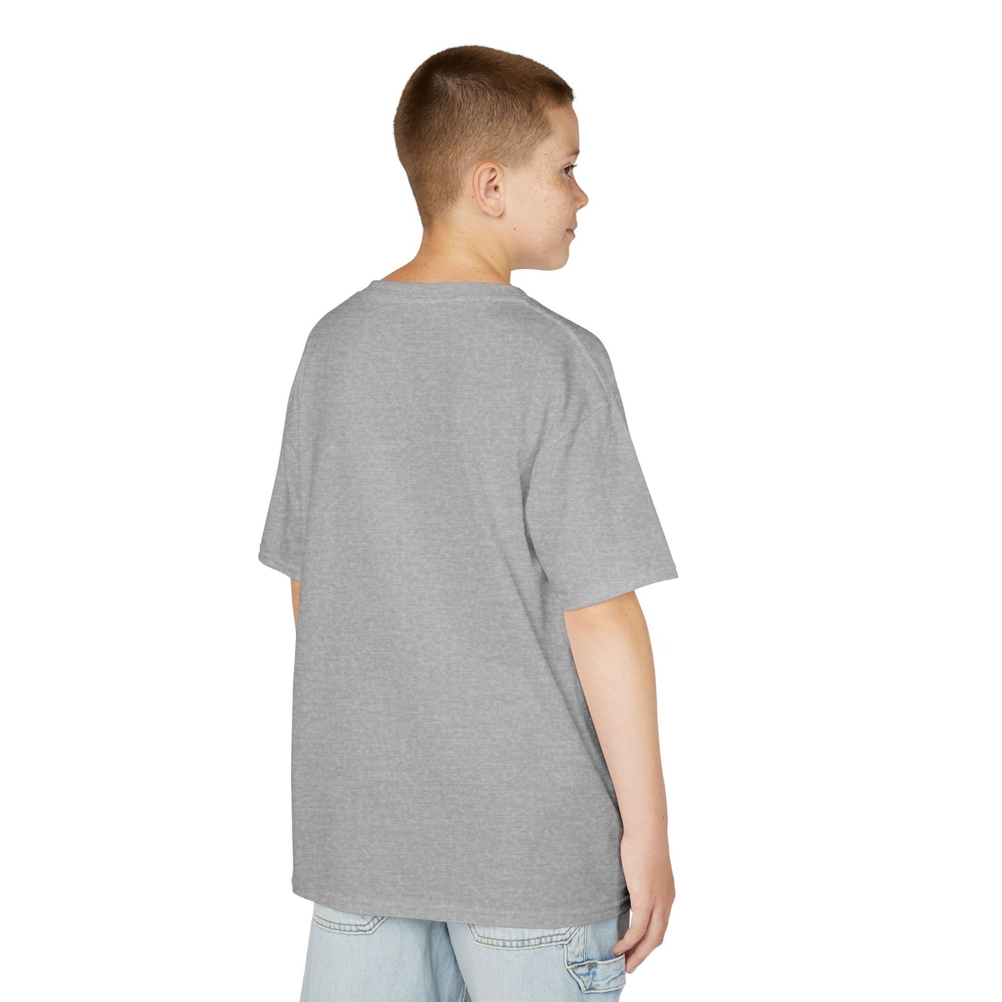 Adorable Cat-Themed Kids Heavy Cotton Tee - Perfect for Animal Lovers, Birthday Gifts, Everyday Wear, Celebration Attire, Cat Enthusiasts