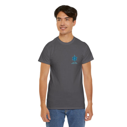 Neural Drift Cyberpunk Skull T-Shirt - product view