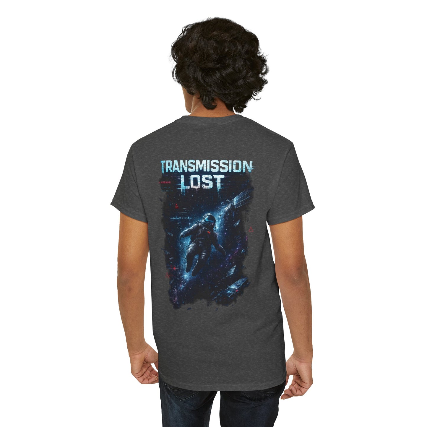 Transmission Lost Astronaut T-Shirt | Sci-Fi Space Graphic Tee, Futuristic Cosmic Streetwear Shirt