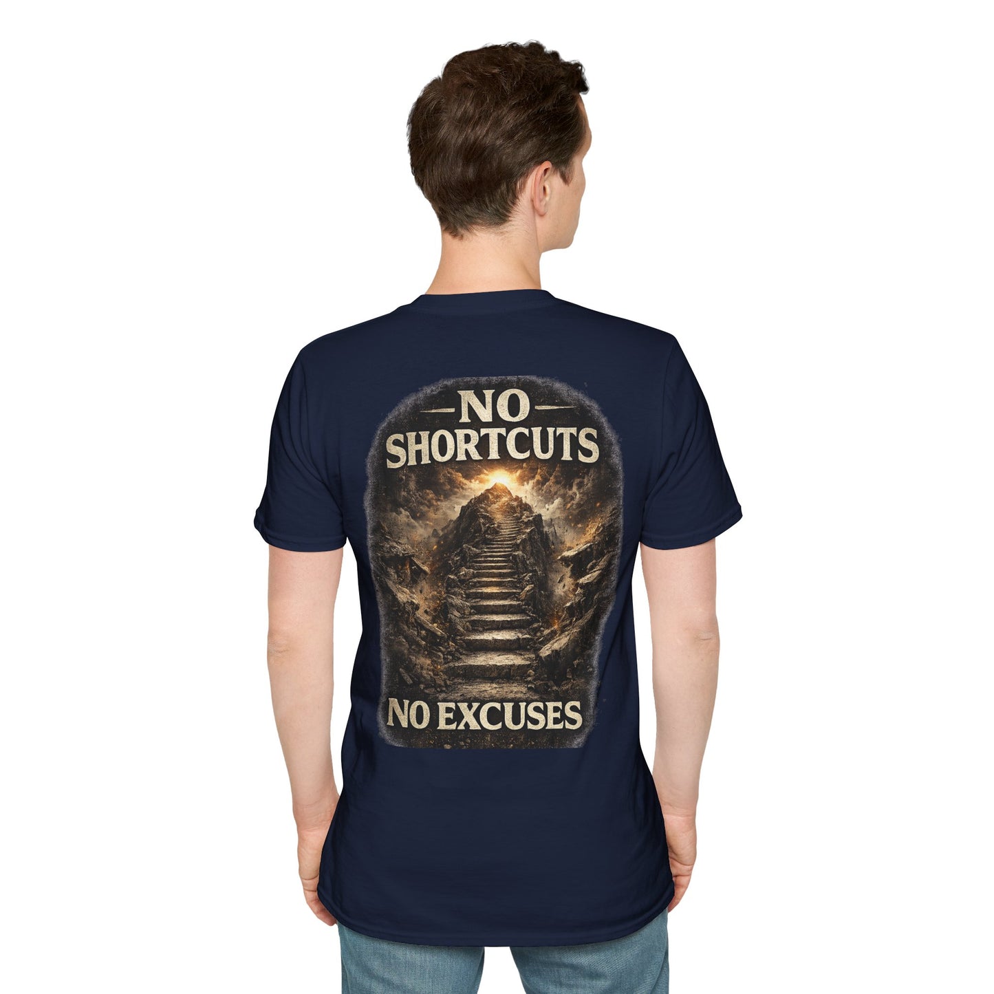 No Shortcuts No Excuses Men's Graphic T-Shirt