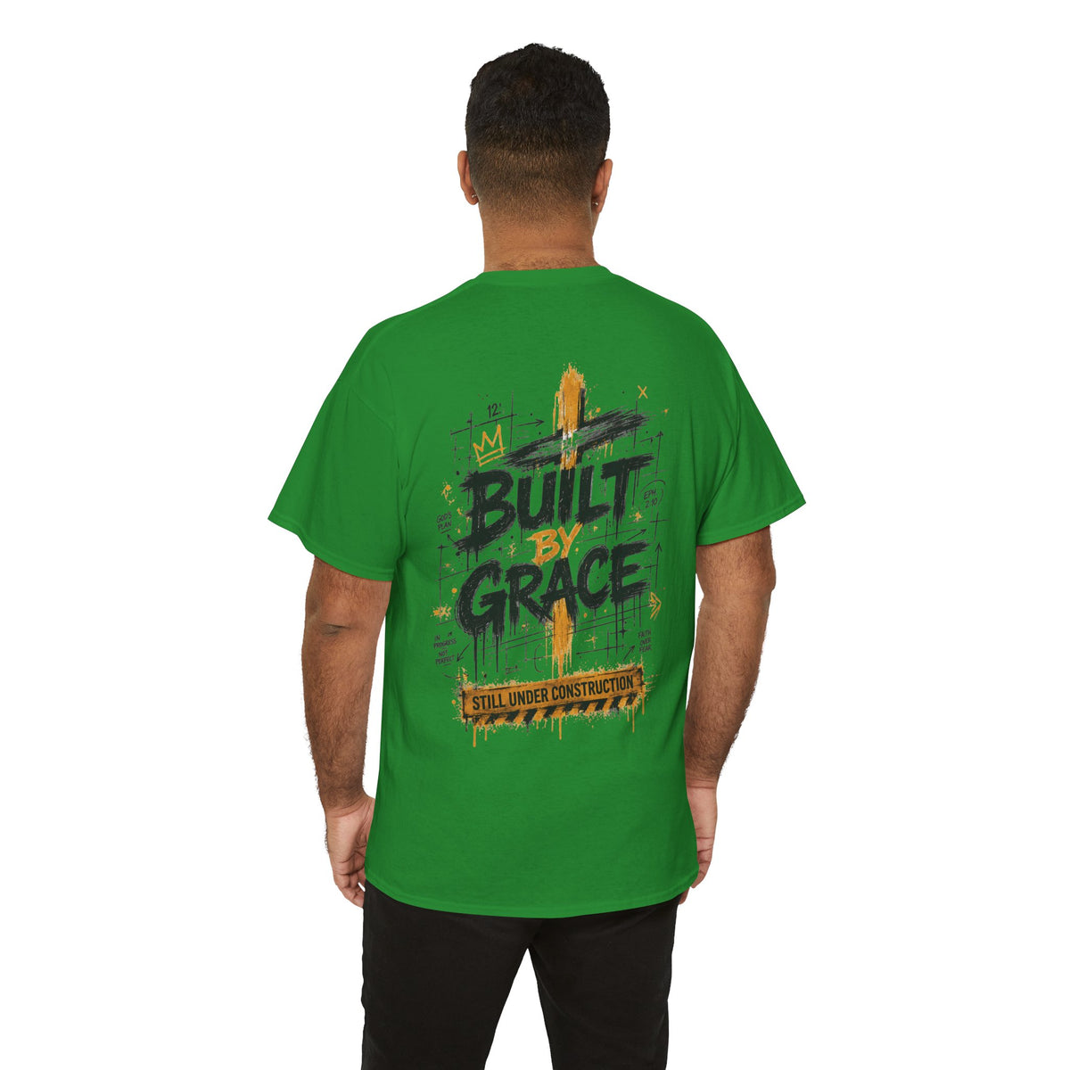 Built by Grace Christian Graphic T-Shirt - product view