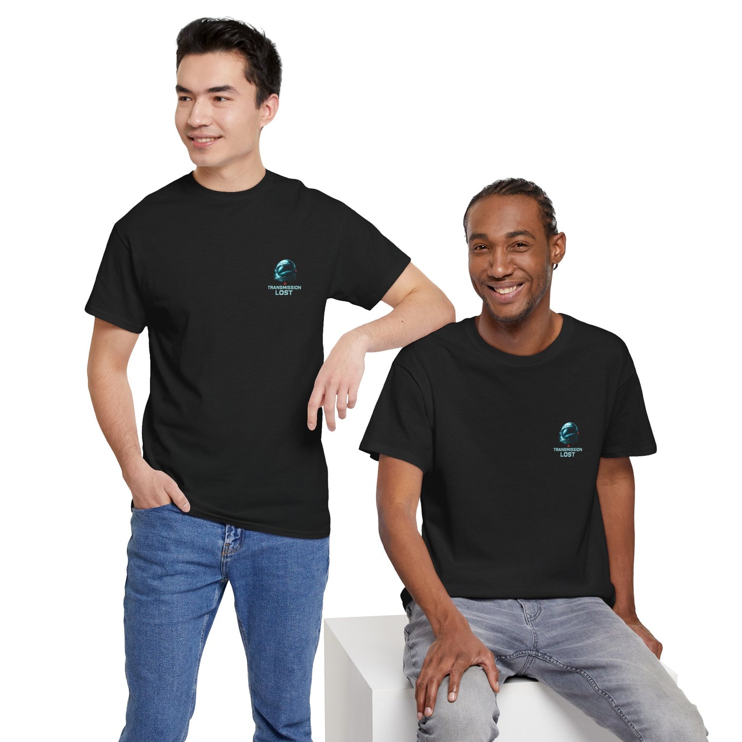 Transmission Lost Astronaut T-Shirt | Sci-Fi Space Graphic Tee, Futuristic Cosmic Streetwear Shirt