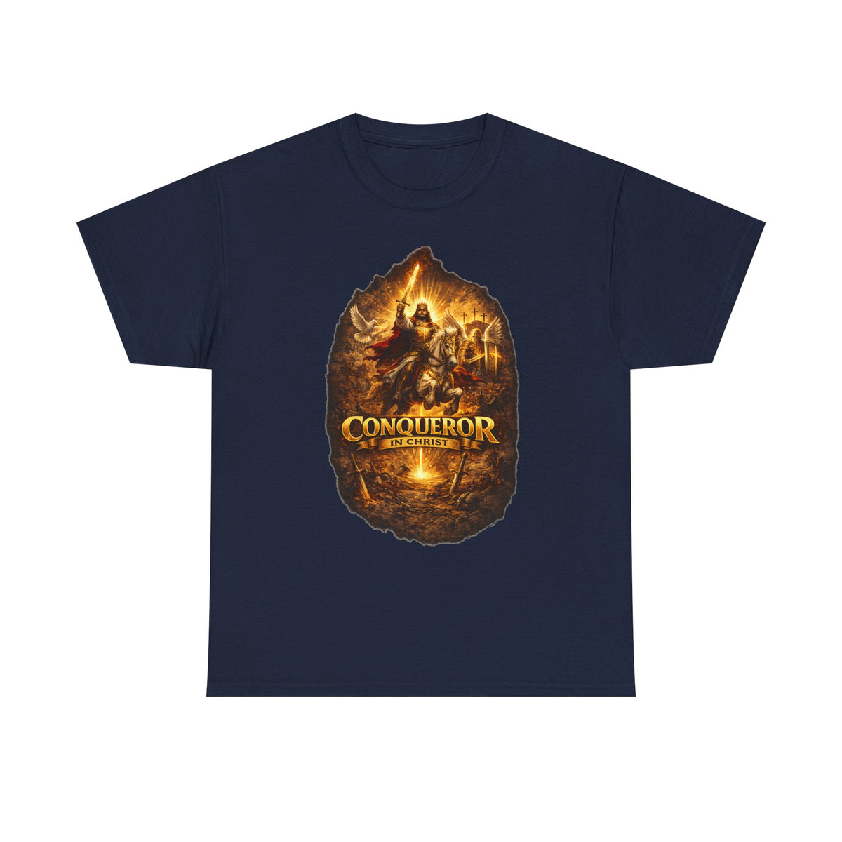 Conqueror Warrior Graphic T-Shirt - product view