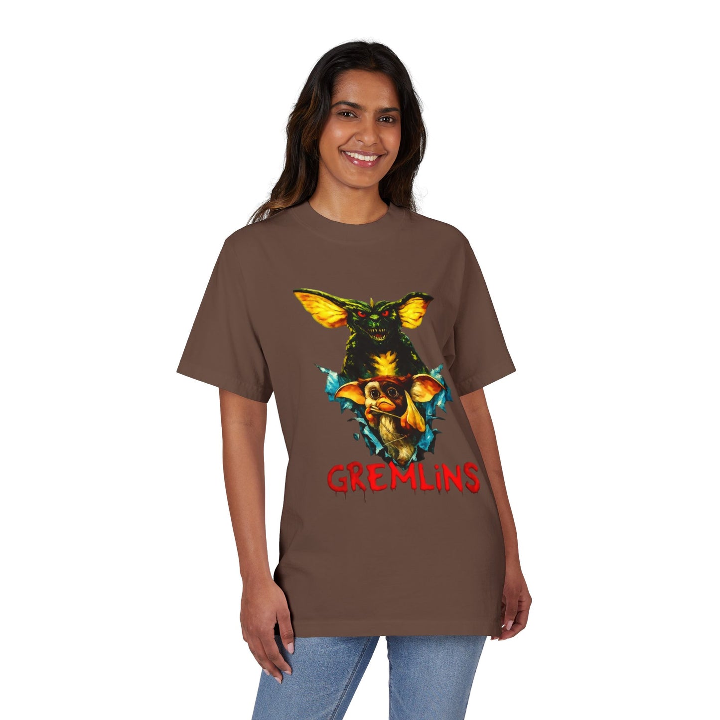 Gremlins Movie T-Shirt — Vintage Gizmo & Stripe Retro Horror Tee