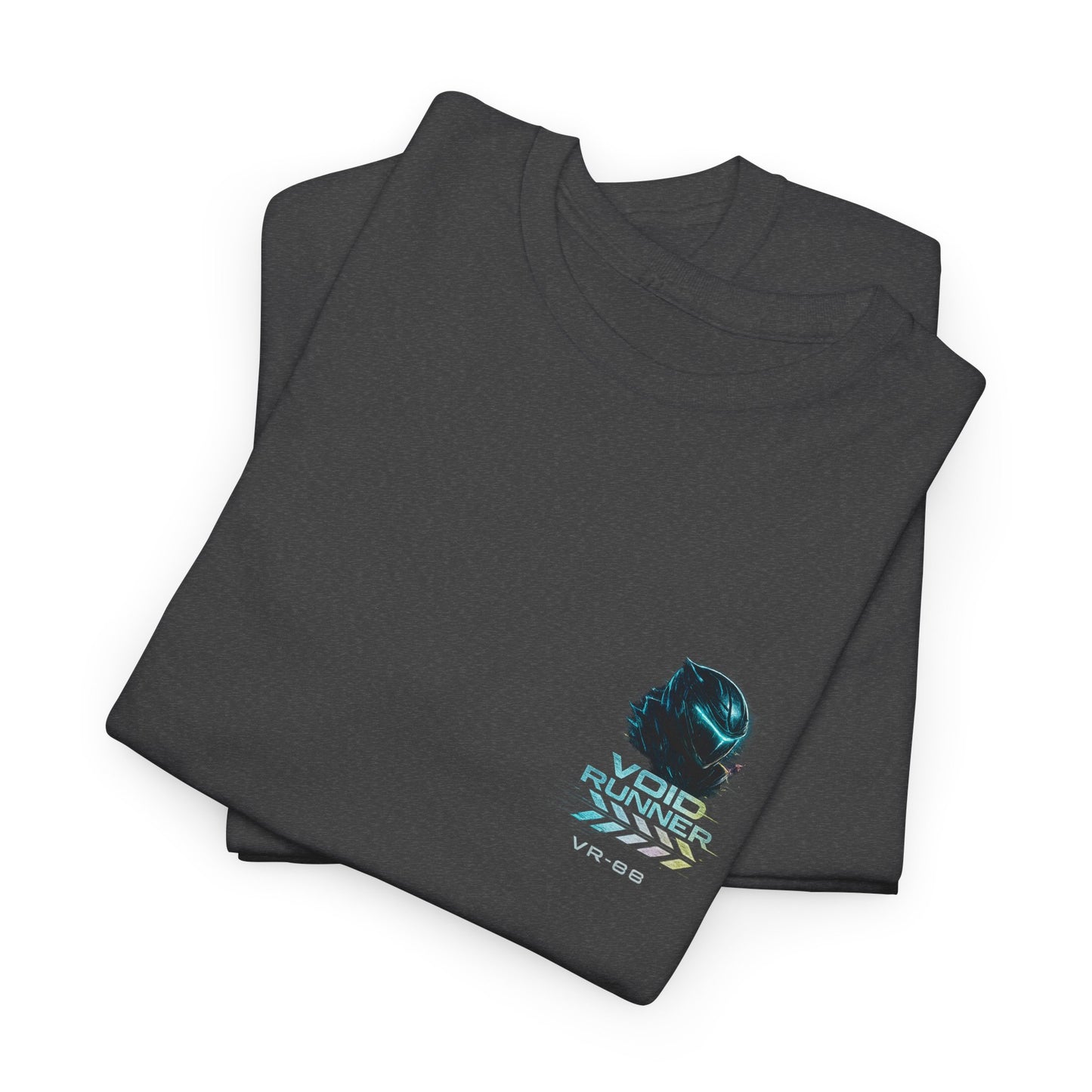 Void Runner Cyberpunk T-Shirt | Futuristic Racing Graphic Tee, Neon Sci-Fi Streetwear Shirt
