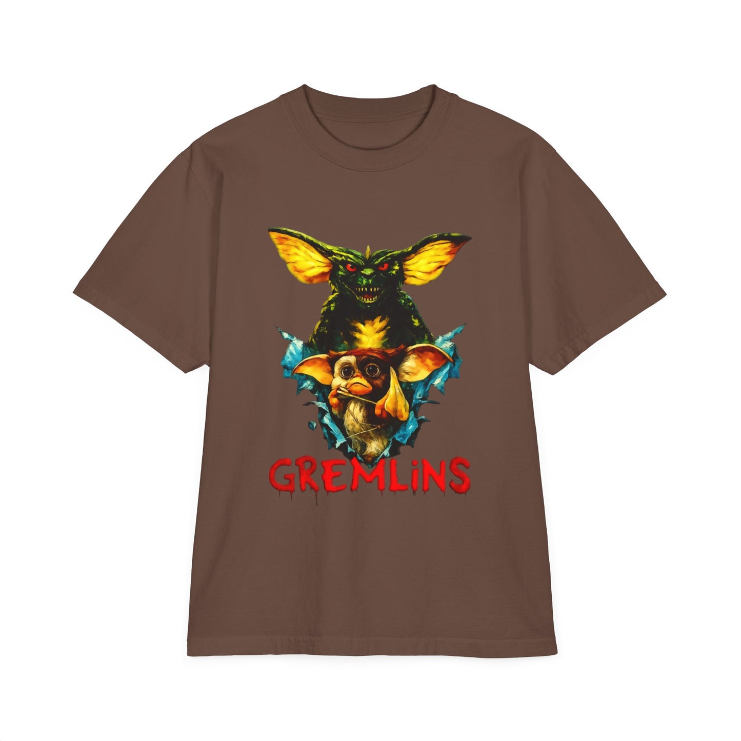 Gremlins Movie T-Shirt — Vintage Gizmo & Stripe Retro Horror Tee