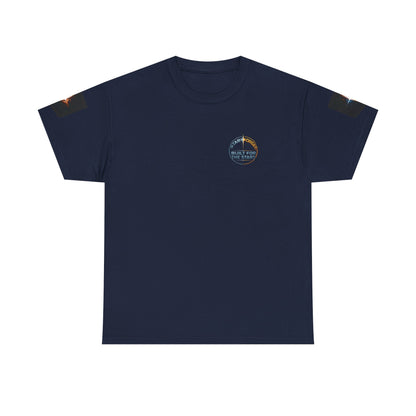 Starforged T-Shirt | Built for the Stars Sci-Fi Space Graphic Tee, Futuristic Streetwear Shirt