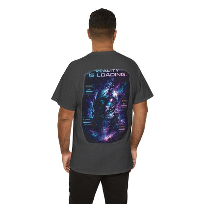 Cosmic Glitch Reality Is Loading Astronaut T-Shirt - product view
