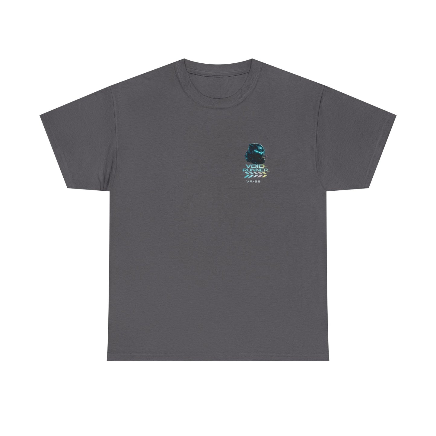 Void Runner Cyberpunk T-Shirt | Futuristic Racing Graphic Tee, Neon Sci-Fi Streetwear Shirt