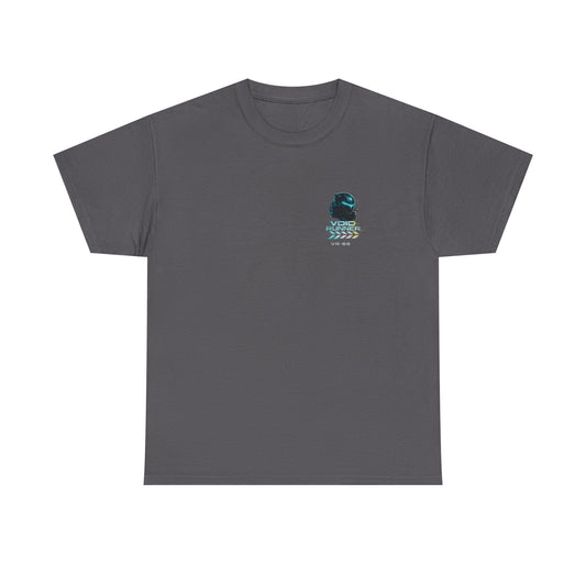 Void Runner Cyberpunk T-Shirt | Futuristic Racing Graphic Tee, Neon Sci-Fi Streetwear Shirt