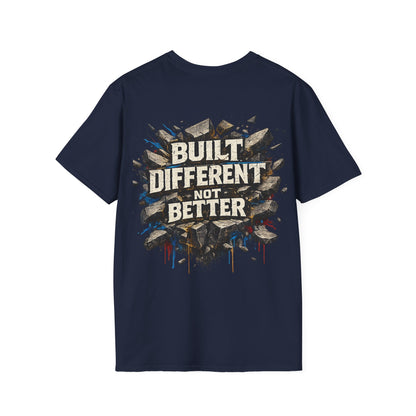 Built Different Tee — "BD Built Different" Graphic T-Shirt