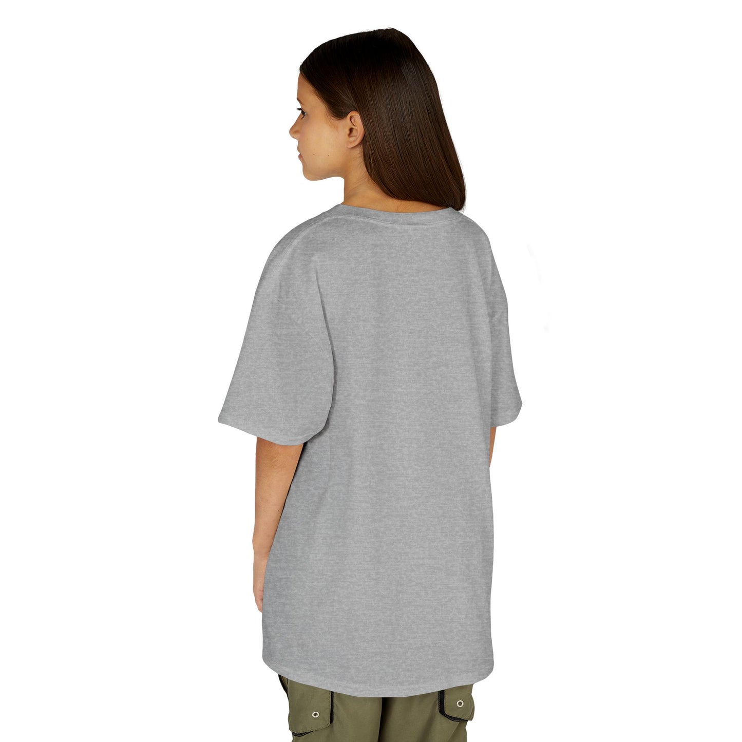 Adorable Cat-Themed Kids Heavy Cotton Tee - Perfect for Animal Lovers, Birthday Gifts, Everyday Wear, Celebration Attire, Cat Enthusiasts