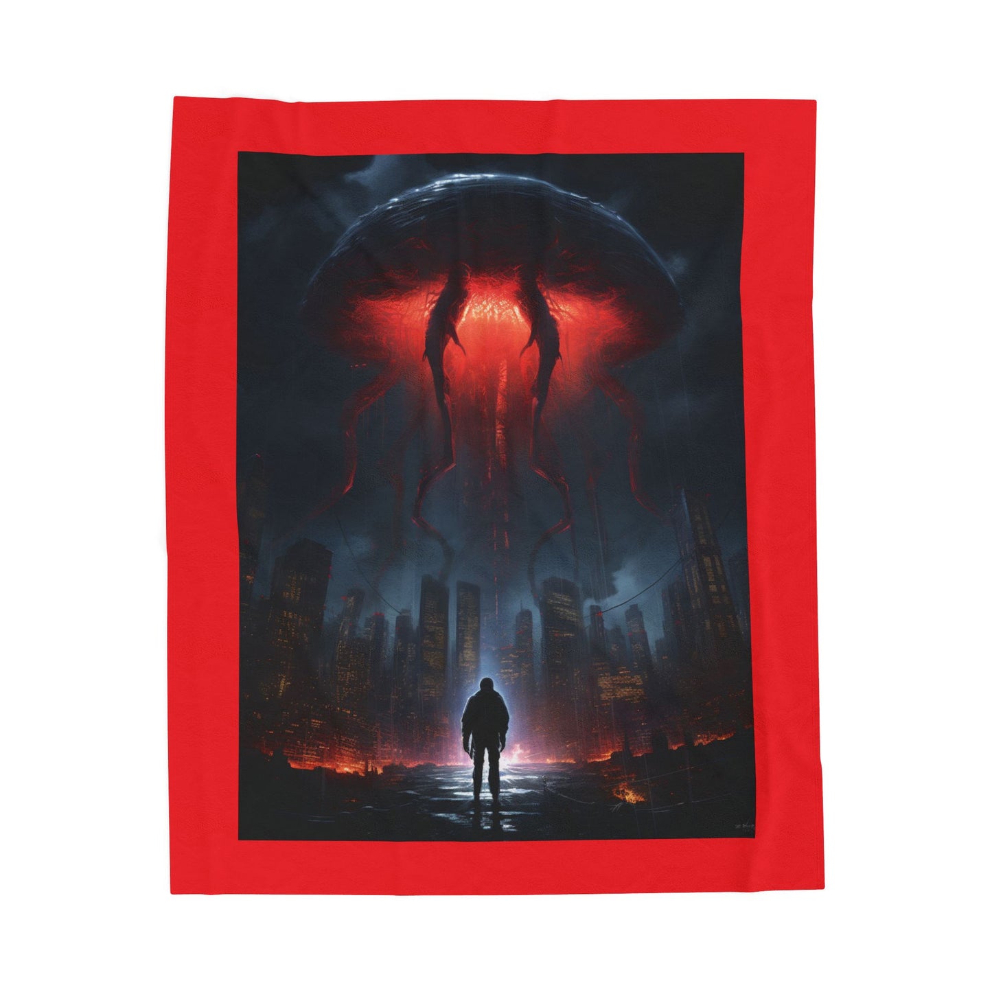 Cosmic Horror Velveteen Plush Blanket | Soft Warm Blanket, Gifts for Science Fiction Lovers, Cozy Home Decor, Unique Birthday Present, [...]