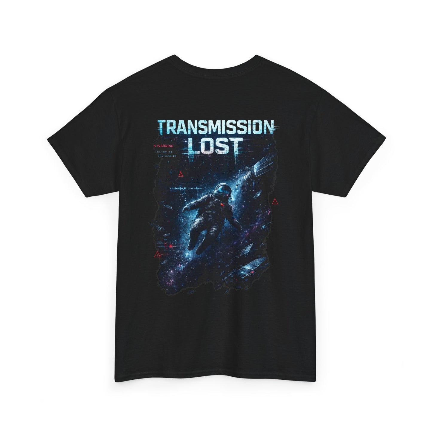 Transmission Lost Astronaut T-Shirt | Sci-Fi Space Graphic Tee, Futuristic Cosmic Streetwear Shirt