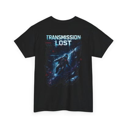 Transmission Lost Astronaut T-Shirt | Sci-Fi Space Graphic Tee, Futuristic Cosmic Streetwear Shirt