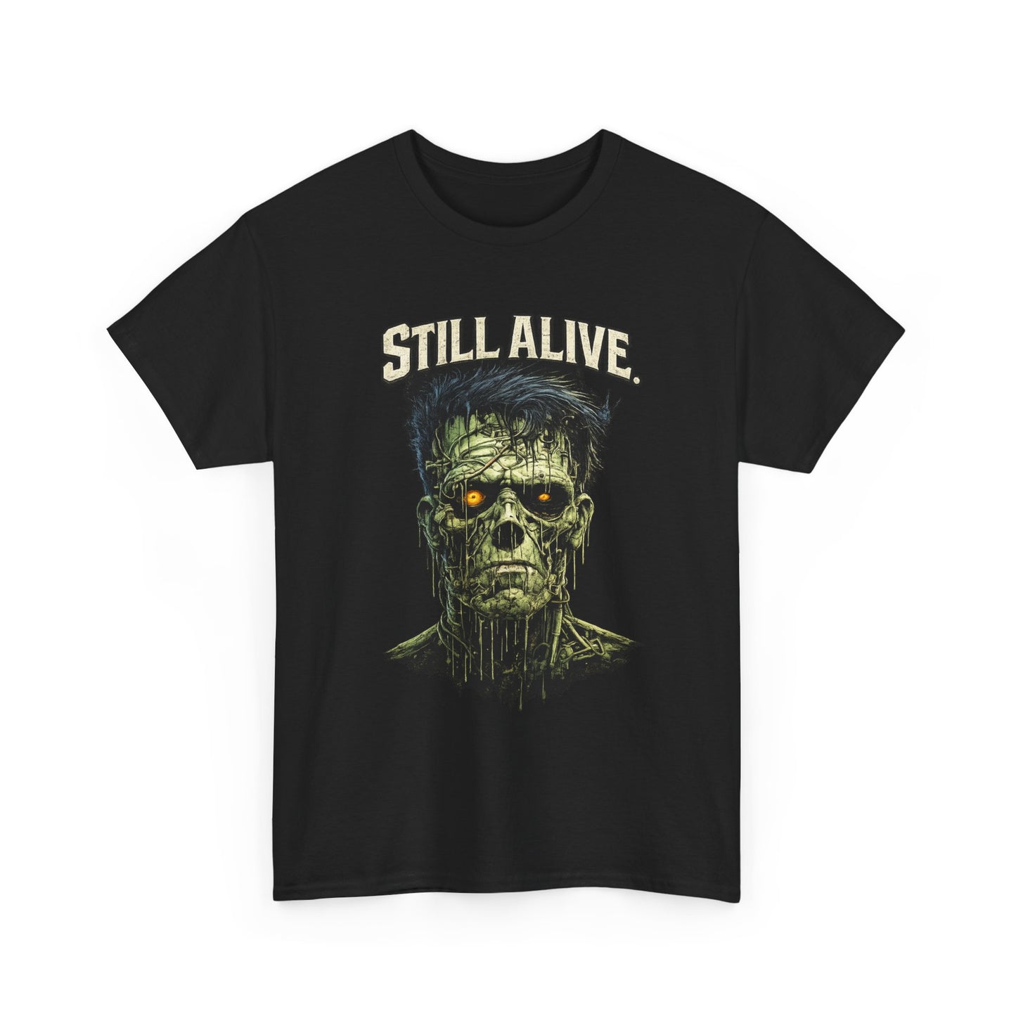 Still Alive Zombie Tee — Retro Horror Graphic T-Shirt