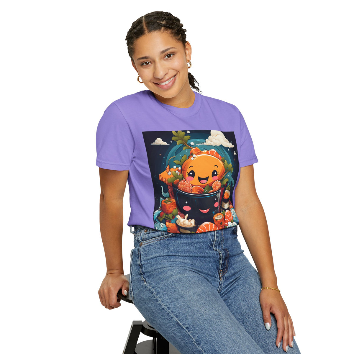 Cute Ramen Bowl T-Shirt | Foodie Graphic Tee
