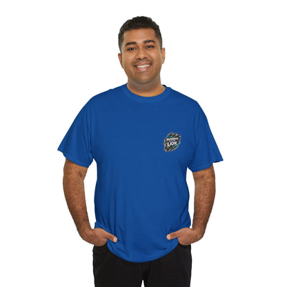 Running With the Lion Christian T-Shirt - product view