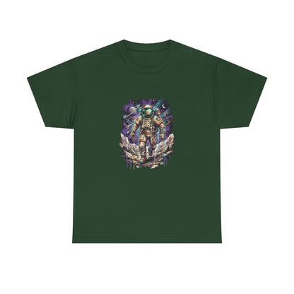 Cosmic Drifter Graffiti Astronaut T-Shirt