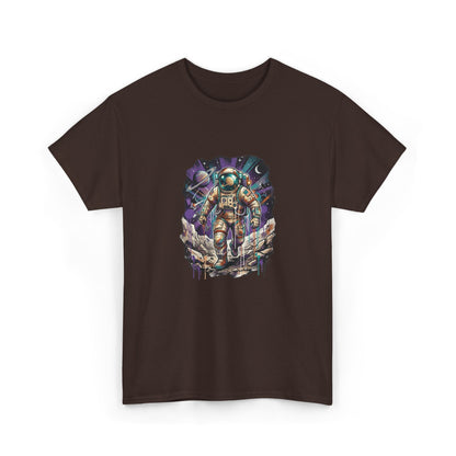 Cosmic Drifter Graffiti Astronaut T-Shirt