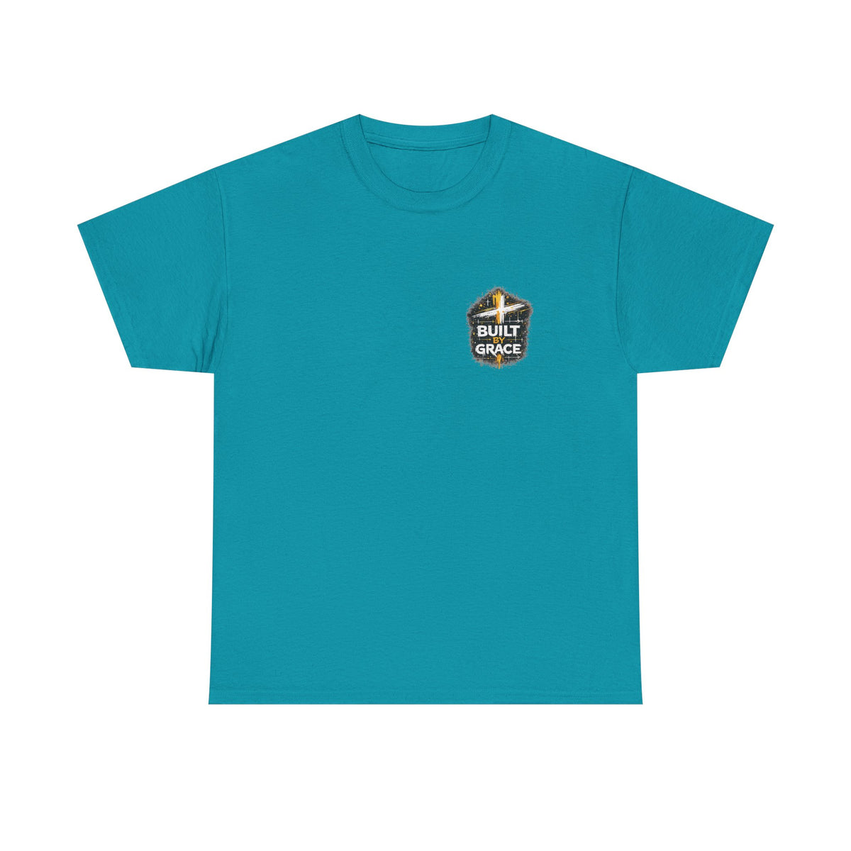 Built by Grace Christian Graphic T-Shirt - product view