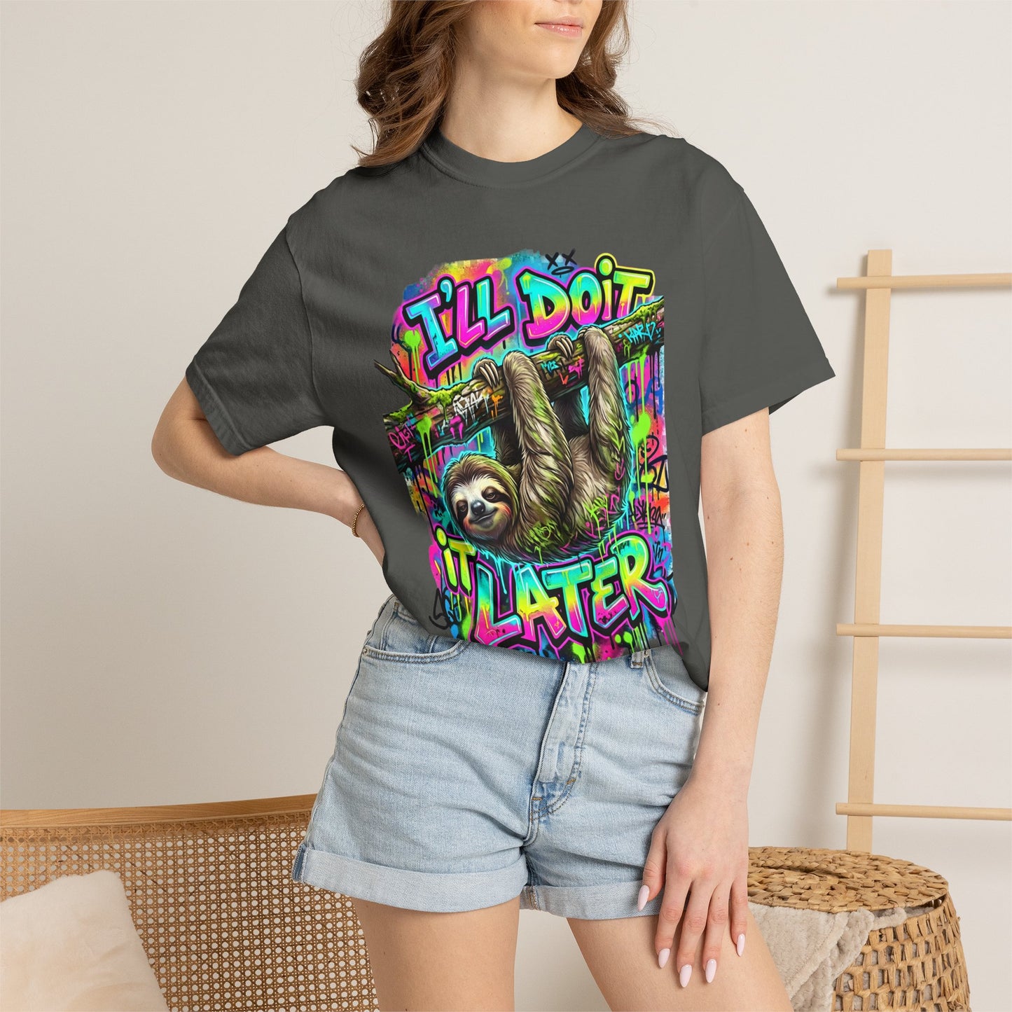 I'll Do It Later Sloth T-Shirt