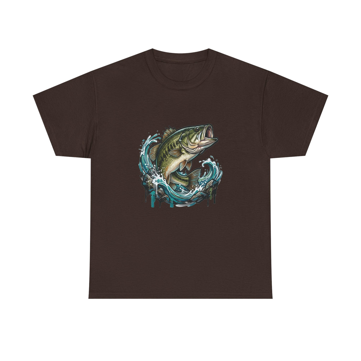 Wild Current Graffiti Bass Fishing T-Shirt