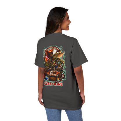 Gremlins Movie T-Shirt — Vintage Gizmo & Stripe Retro Horror Tee