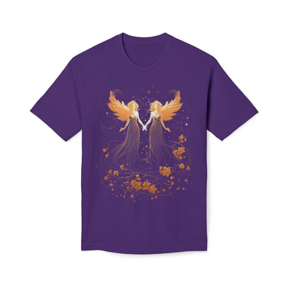 Angel Wings T‑Shirt — Ethereal Twin Angels Design