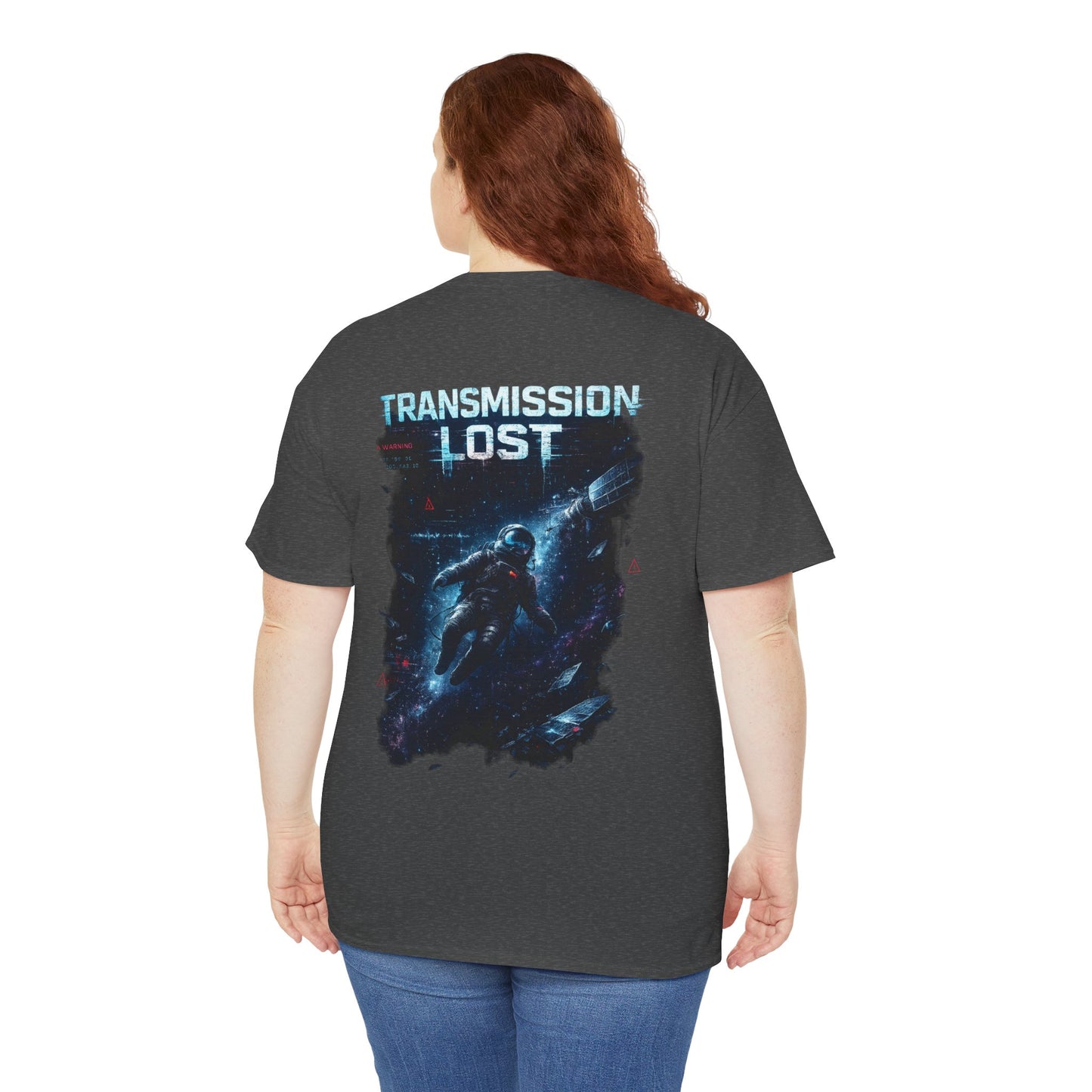 Transmission Lost Astronaut T-Shirt | Sci-Fi Space Graphic Tee, Futuristic Cosmic Streetwear Shirt
