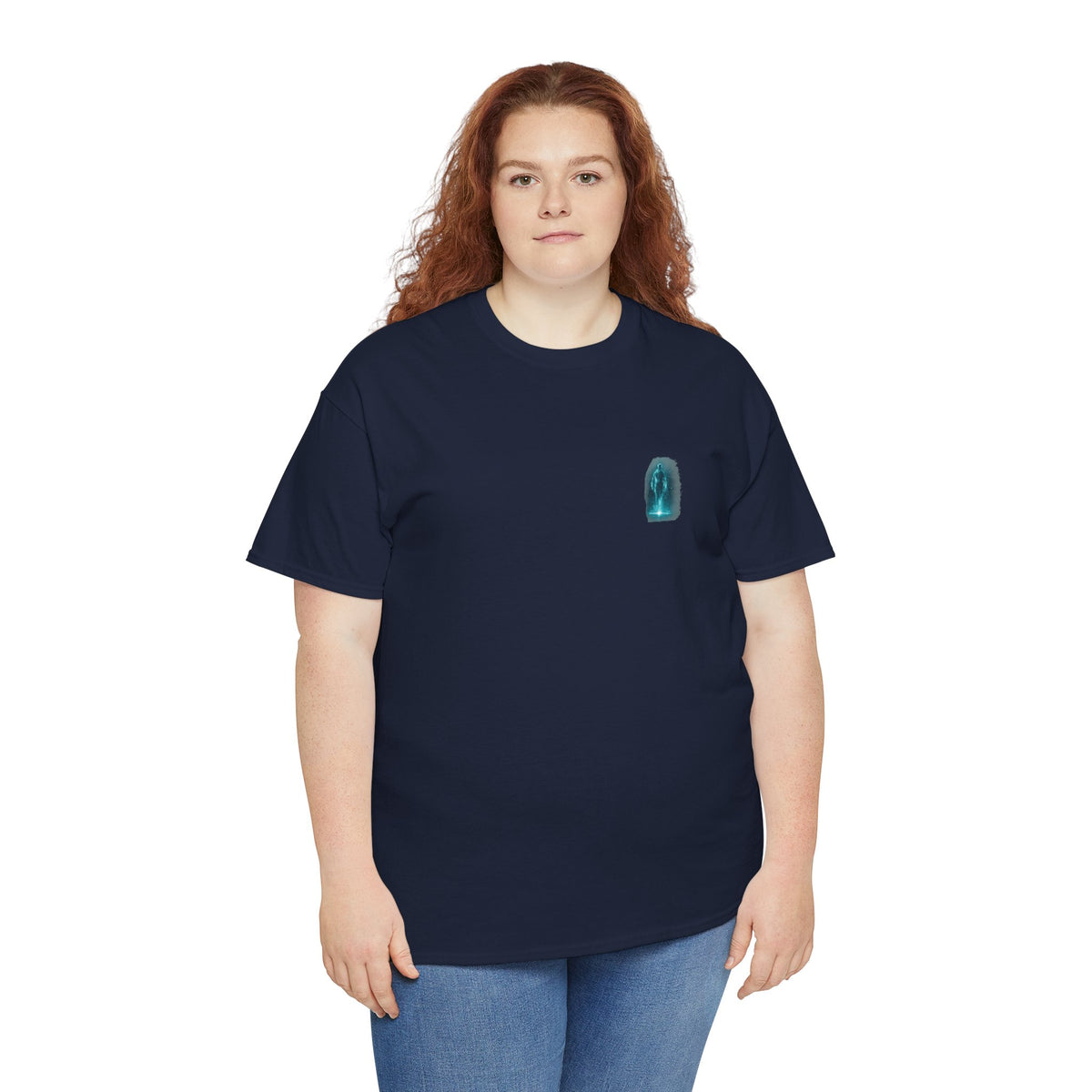 Ghost in the Grid Cyberpunk T-Shirt - product view