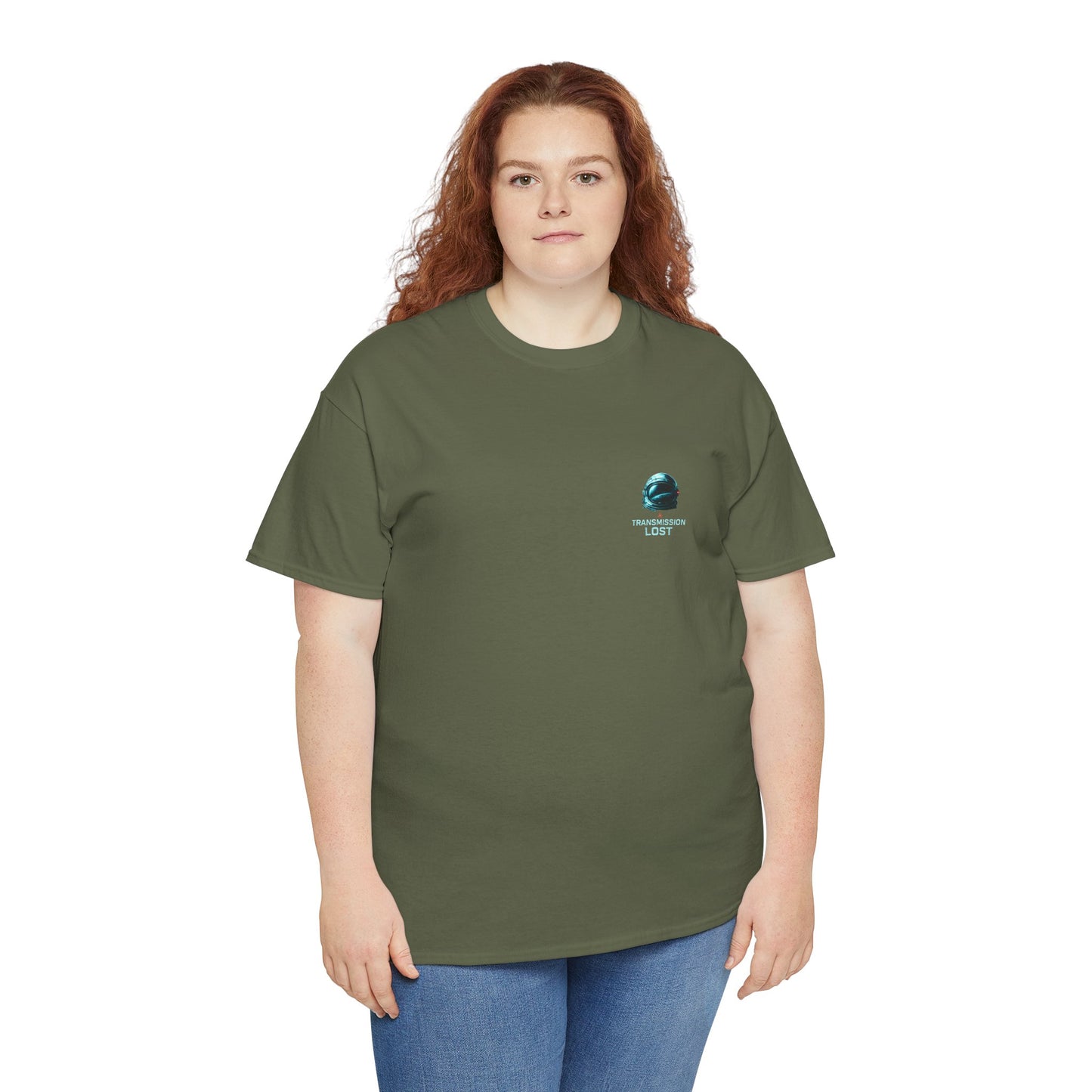 Transmission Lost Astronaut T-Shirt | Sci-Fi Space Graphic Tee, Futuristic Cosmic Streetwear Shirt