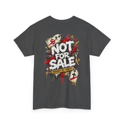 Not for Sale Bought by Christ Christian T-Shirt - product view