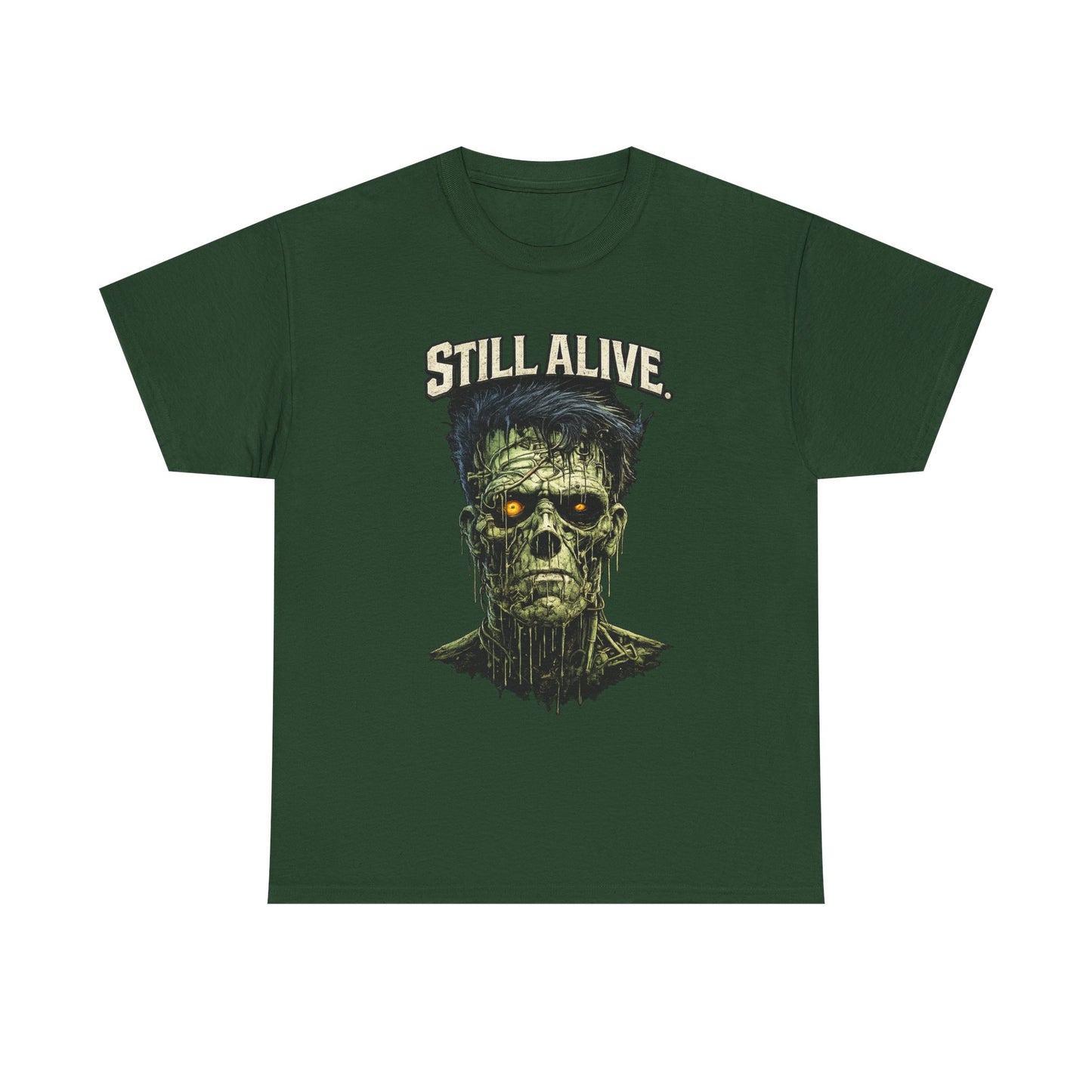 Still Alive Zombie Tee — Retro Horror Graphic T-Shirt