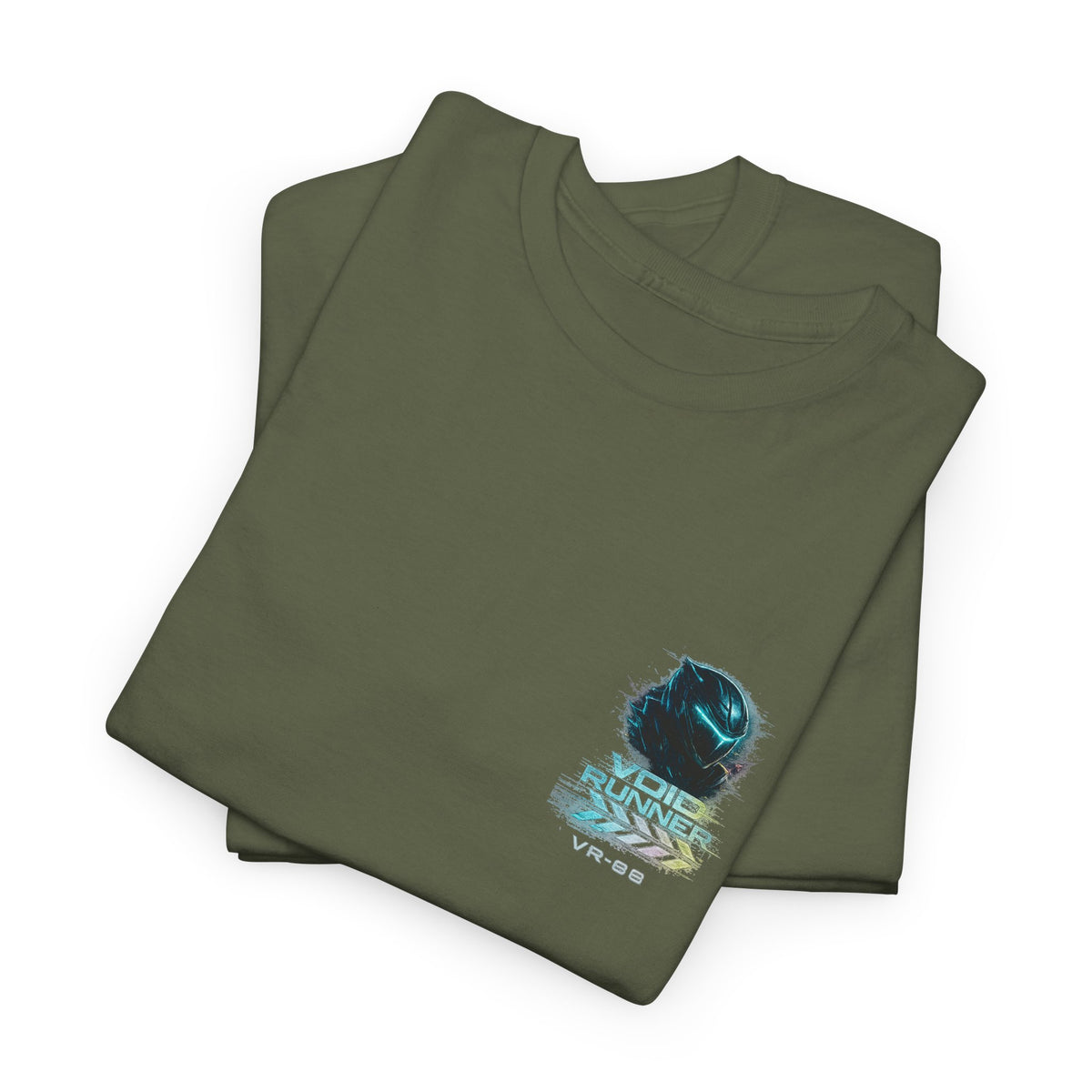 Void Runner Sci-Fi Motorcycle T-Shirt - product view