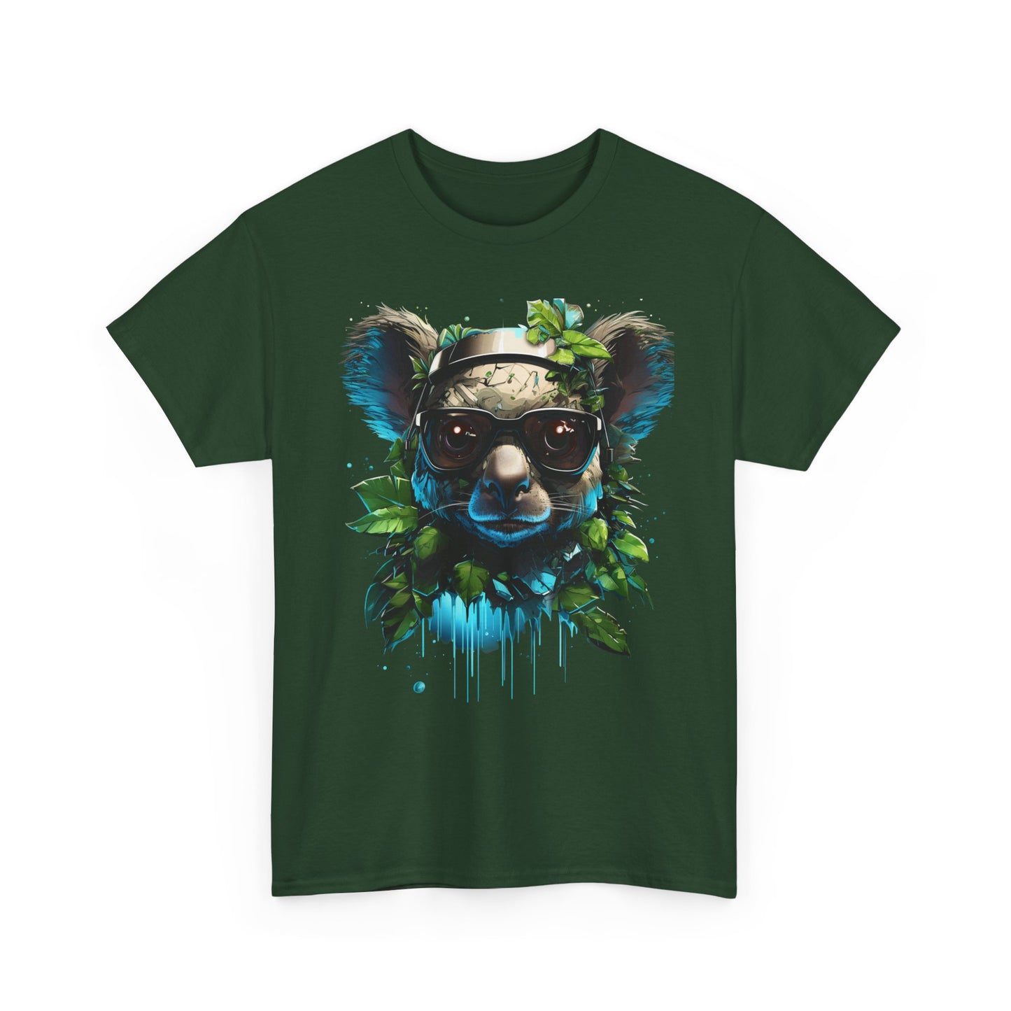 Koala Mask Tee — Urban Wildlife Graphic T-Shirt