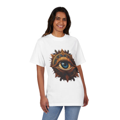 Mystic All-Seeing Eye T-Shirt — Boho Spiritual Graphic Tee