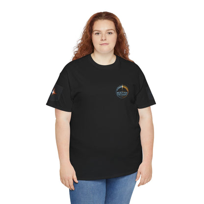 Starforged Built for the Stars Sci-Fi T-Shirt - product view
