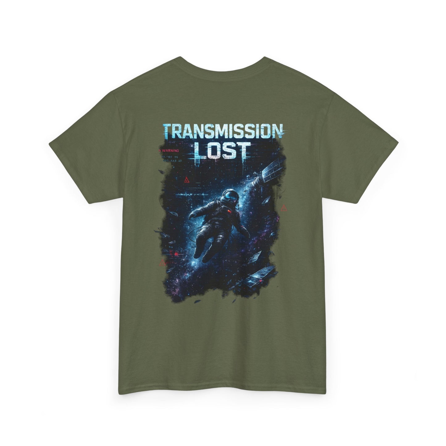 Transmission Lost Astronaut T-Shirt | Sci-Fi Space Graphic Tee, Futuristic Cosmic Streetwear Shirt